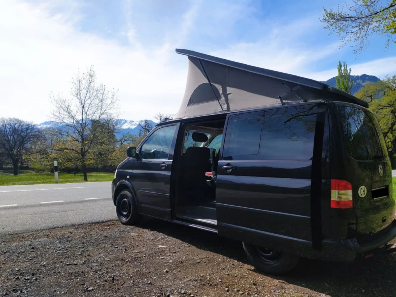 VW T5 Campingbus - Maienfeld, Schweiz