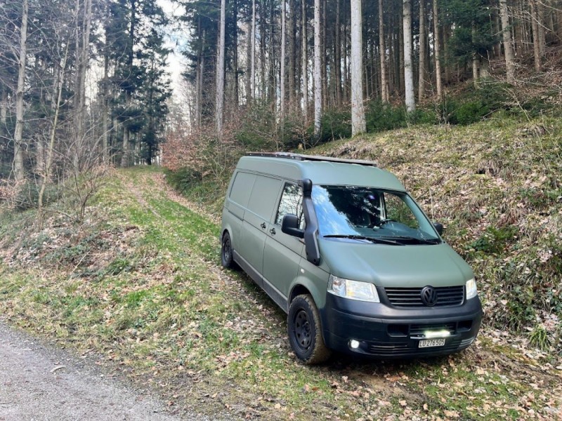 VW T5 Campingbus - Mosen, Schweiz