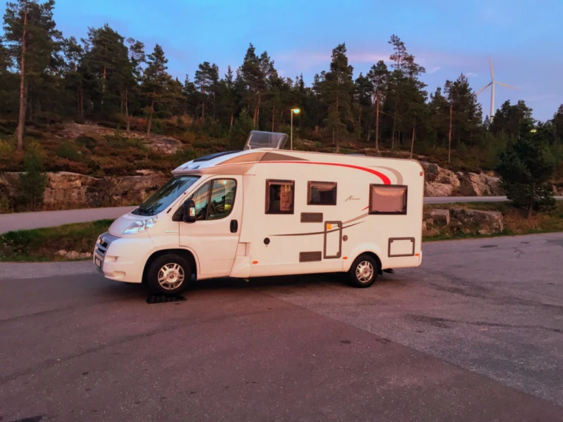 Fiat T580 Wohnmobil - Norrköping, Schweden