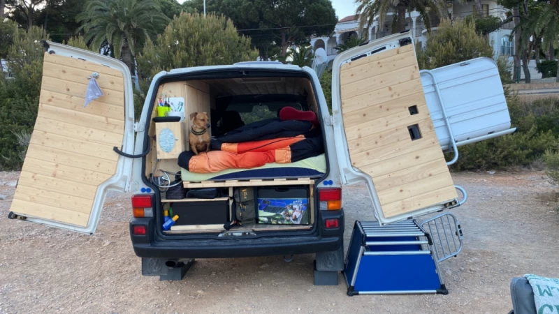 VW T4 syncro Campingbus - Seewis Dorf, Schweiz