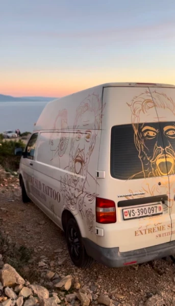 VW T5 Campingbus - Sion, Schweiz