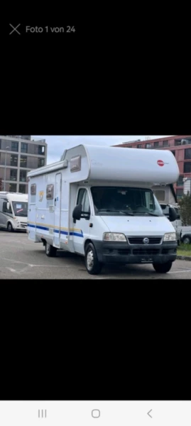 Fiat Fiat Ducato 2.8JTD M.  A 647 active Bürstner Wohnmobil - Kerzers, Schweiz