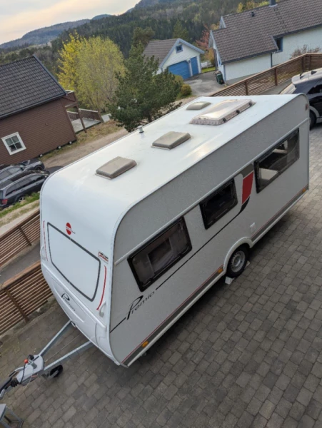 Bürstner Premio Wohnwagen - Søgne, Norwegen