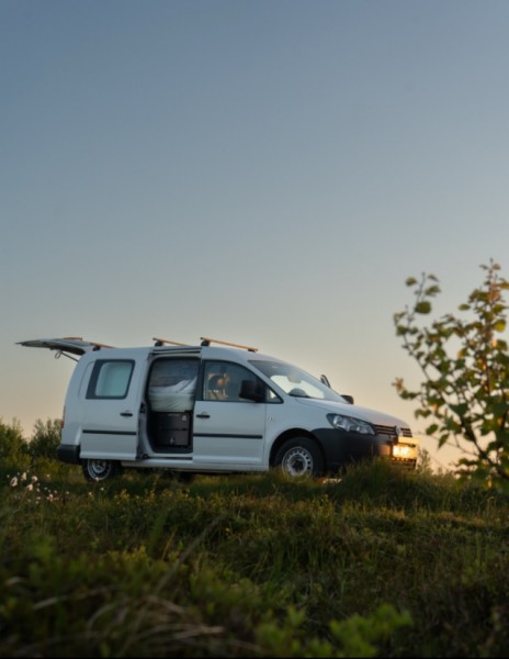 Volkswagen Caddy Campervan - Laukvik, Norway