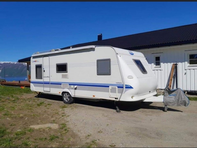 Hobby Exclusive Wohnwagen - Hemnesberget, Norwegen
