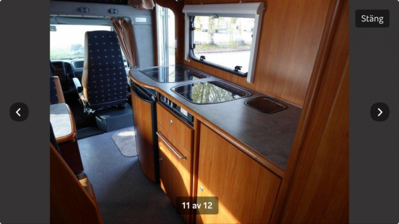 Fiat Dethleffs A-5891 Wohnmobil - Sandarne, Schweden