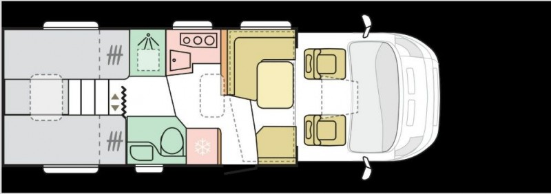 Fiat Ducato Lava / Alusta 160 Multijet 2.3 D Wohnmobil - Laukaa, Finnland