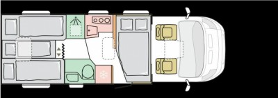 Fiat Ducato Lava / Alusta 160 Multijet 2.3 D Matkailuauto - Laukaa, Suomi