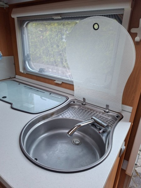 Knaus Sport Wohnwagen - Skånevik, Norwegen