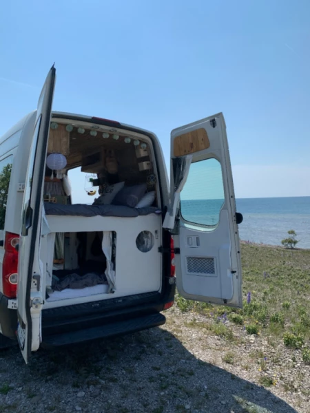 VW Crafter 2.5 TDi Campingbus - Visby, Schweden