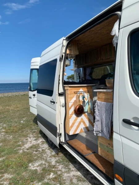 VW Crafter 2.5 TDi Campingbus - Visby, Schweden