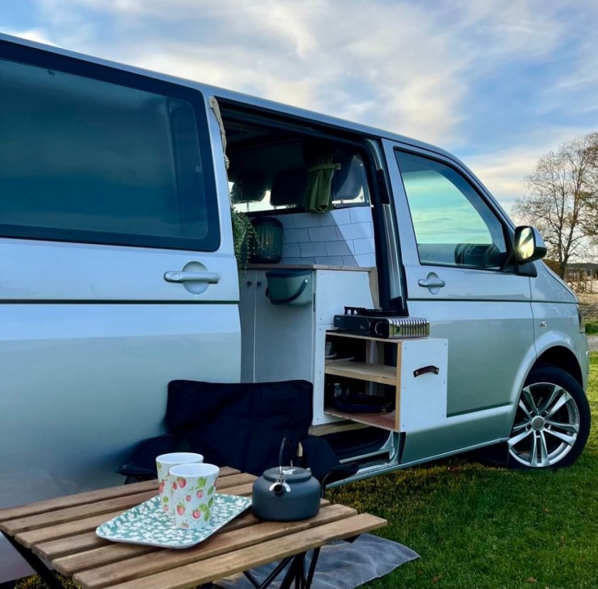 VW Transporter Campingbus - Fosser, Norwegen