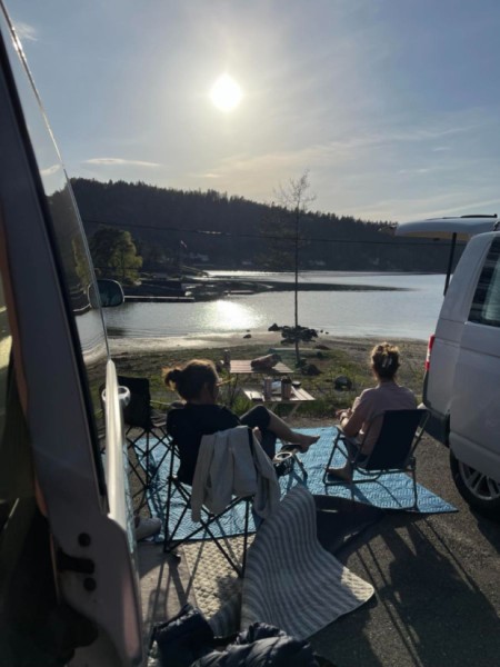 VW Transporter Campingbus - Fosser, Norwegen