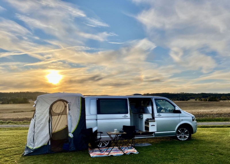 VW Transporter Campingbus - Fosser, Norwegen