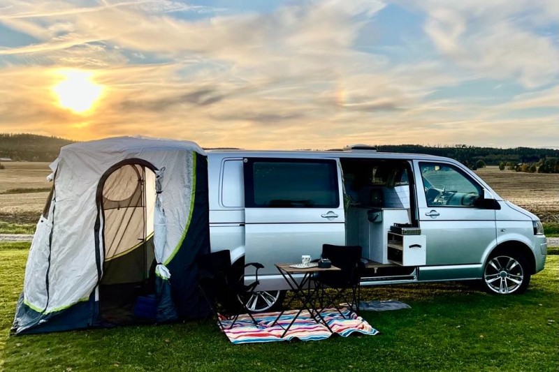 VW Transporter Campingbus - Fosser, Norwegen