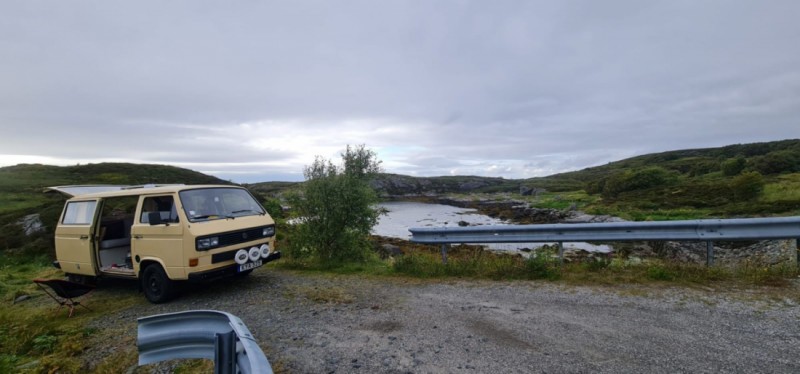 Volkswagen Kleinbuss Husbil - Bergeforsen, Sverige