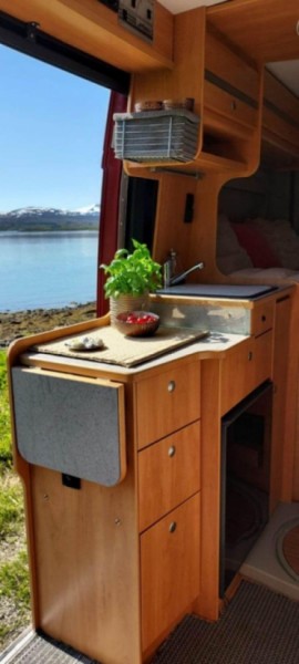 Fiat KW 20/22 Campingbus - Tromsø, Norwegen
