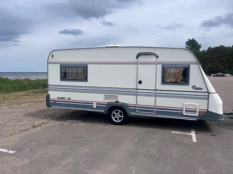 Cabby 52 Wohnwagen - Skummeslövstrand, Schweden