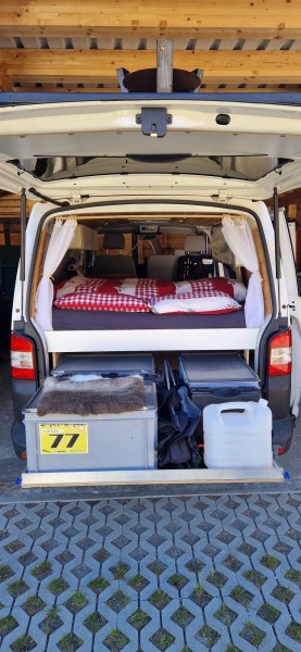 VW T5 Campervan - Masein, Schweiz