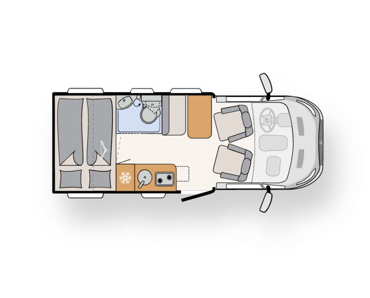 Dethleffs GO T15 Wohnmobil - Zürich, Schweiz