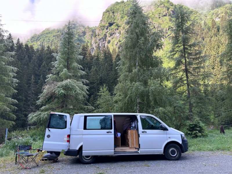 VW T6 Campingbus - Lausanne, Schweiz
