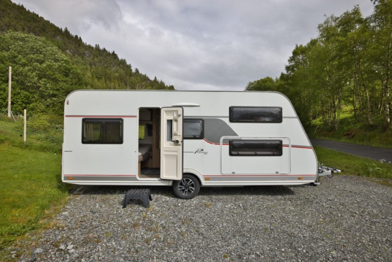 Bürstner C15P-1041 Wohnwagen - Kjølsdalen, Norwegen