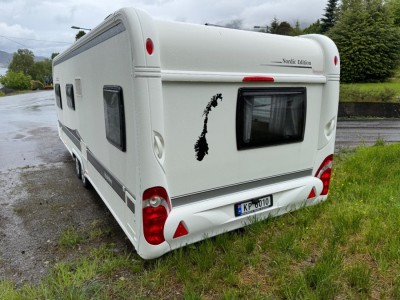Hobby 640FMU Caravane - Eikefjord, Norvège