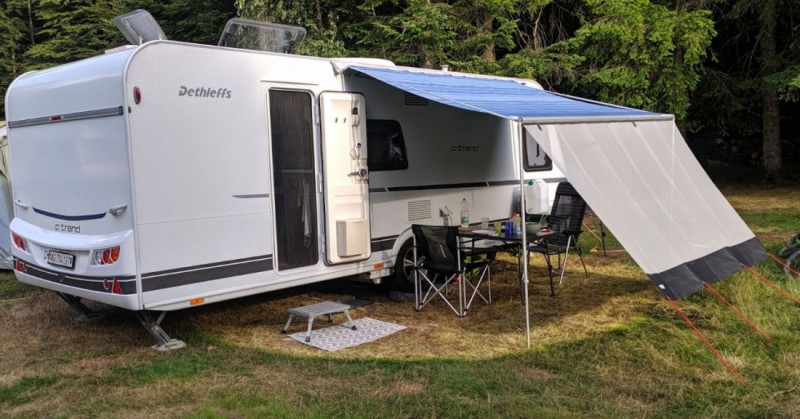Detleffs FMK565 c'Trend Wohnwagen - Jonen, Schweiz