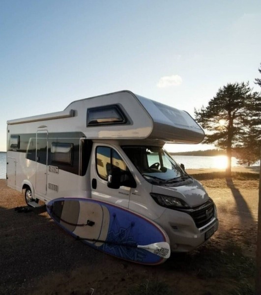 Hobby A70 GFM Matkailuauto (Sa) 3OV 2179CM3 Wohnmobil - Simpele, Finnland