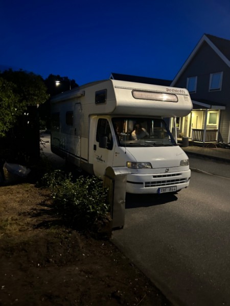 Fiat / Dethleffs Wohnmobil - Åkersberga, Schweden