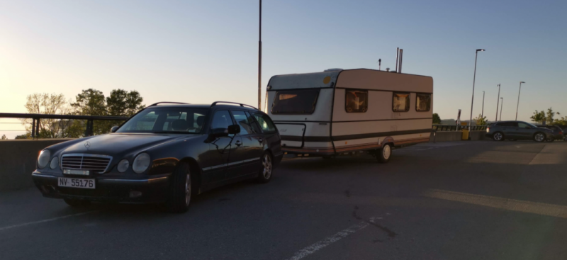 Eriba Nova L 530 V Wohnwagen - Trondheim, Norwegen