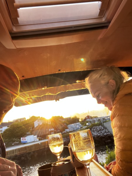 VW Transporter Campingbus - Tromsø, Norwegen
