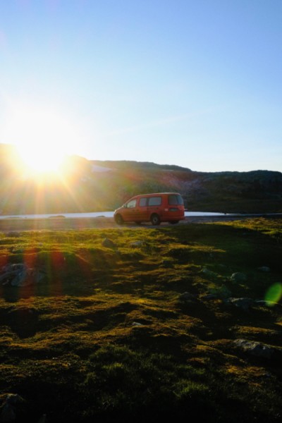 Volkswagen Caddy Campingbus - Tromsø, Norwegen