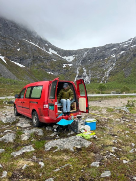 Volkswagen Caddy Campingbus - Tromsø, Norwegen