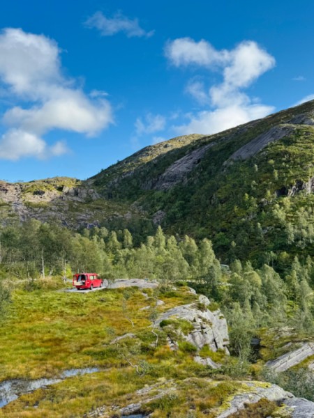 Volkswagen Caddy Campingbus - Tromsø, Norwegen