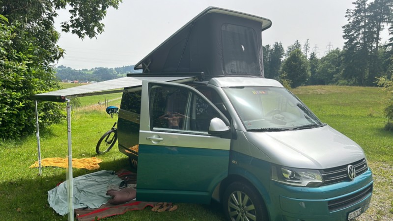 VW T5 California Campingbus - Hagendorn, Schweiz