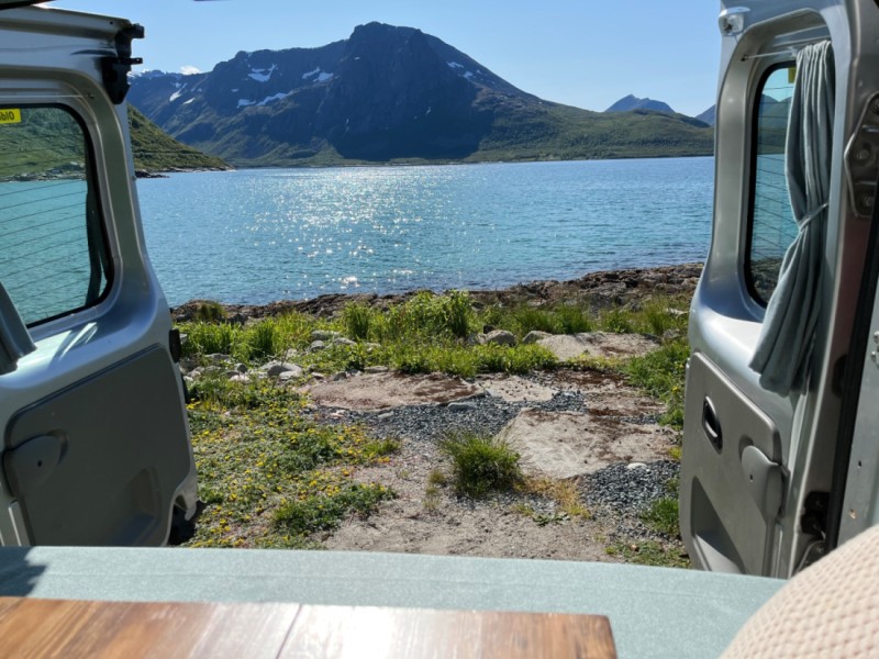 Opel Vivaro Campingbus - Tromsø, Norwegen