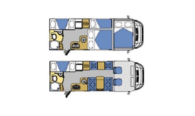 Fiat Ecovip 2 Classic Wohnmobil - Vallentuna, Schweden