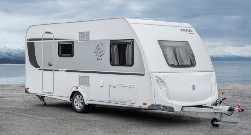 Knaus W04 Wohnwagen - Hamnvik, Norwegen