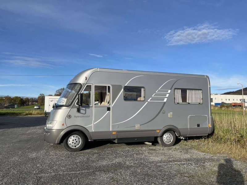 Hymer Hymermobil B 574 Wohnmobil - Grovfjord, Norwegen