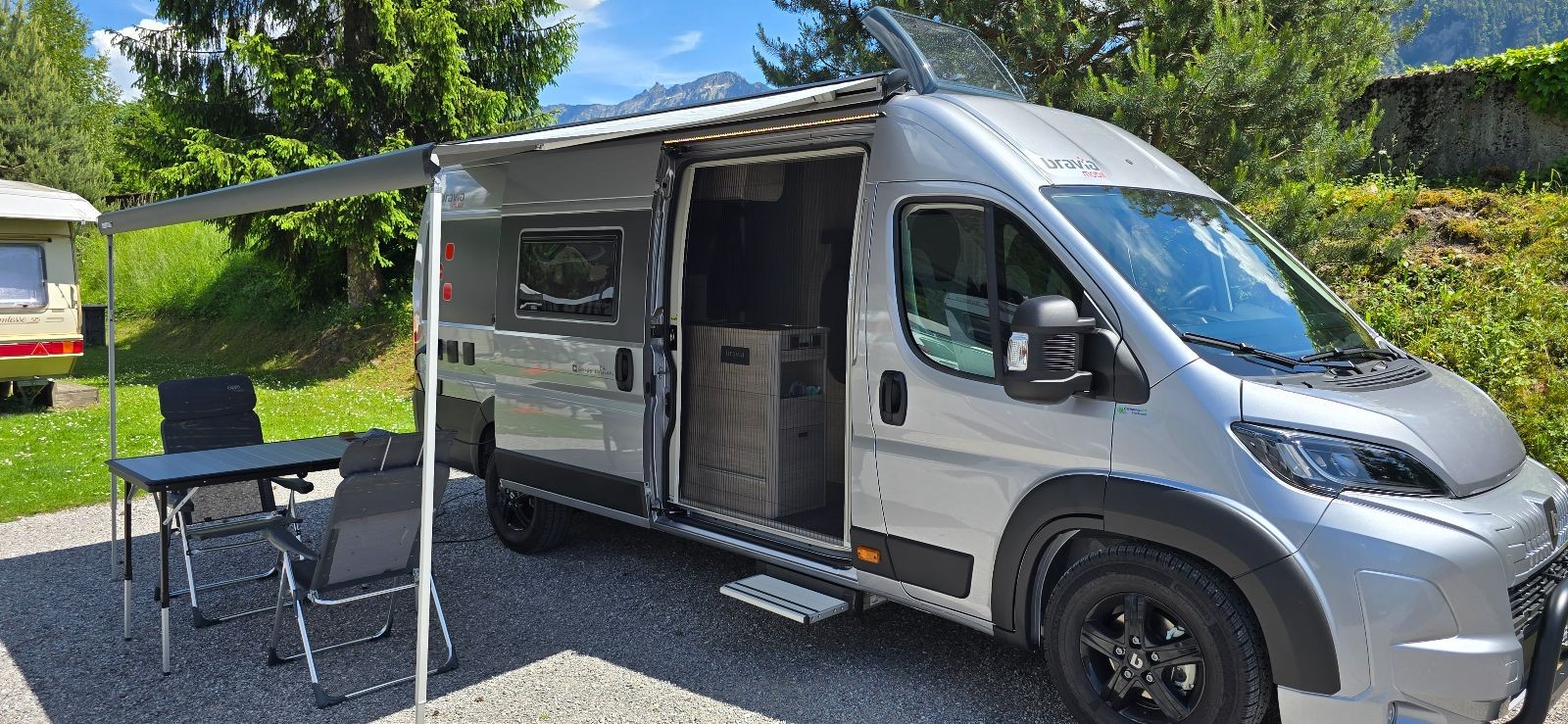 fitness tent Exercise Cubicle 13DE MARZO Bear Ski Sonnensegel Garten Fahrzeug:Volkswagen Amarok 2023+ Incredible camping time with