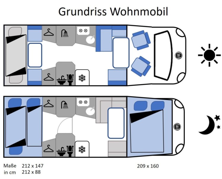 Forster 741 VB Wohnmobil - Paderborn, Deutschland