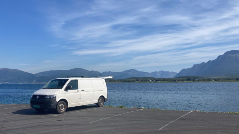 Volkswagen Transporter Campingbus - Tromsdalen, Norwegen
