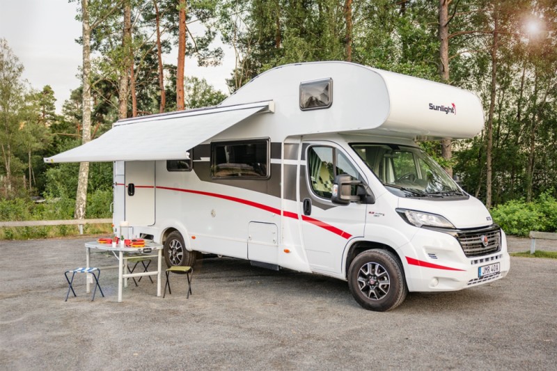 Fiat Sunlight A72 Wohnmobil - Älvsjö, Schweden