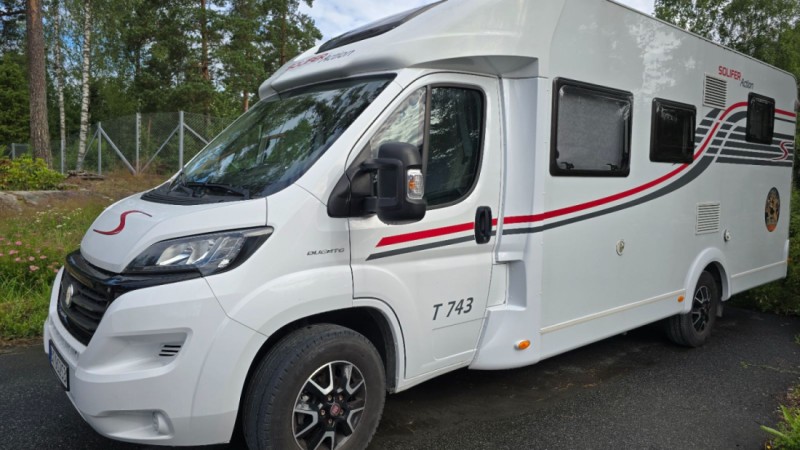 Capron T 743 Wohnmobil - Svinndal, Norwegen
