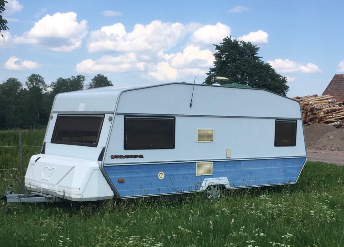 Polarvagnen Polar 547 GL Wohnwagen - Varnhem, Schweden