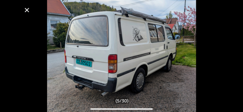 Toyota HI ACE Campingbus - Uvdal, Norwegen