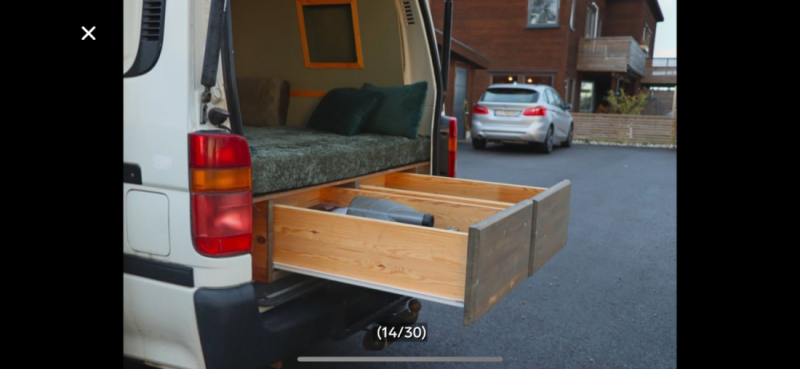 Toyota HI ACE Campingbus - Uvdal, Norwegen