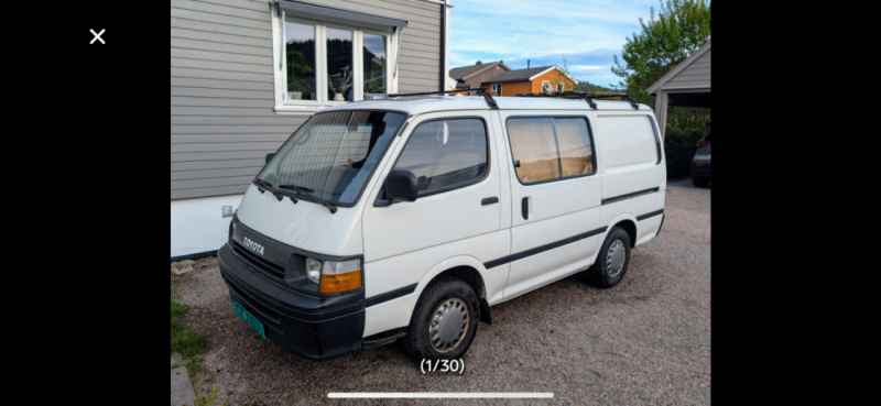 Toyota HI ACE Campingbus - Uvdal, Norwegen