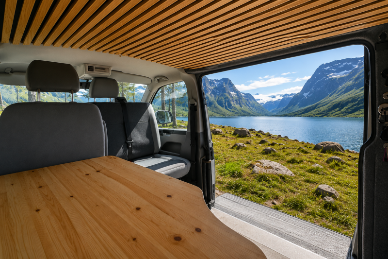 VW Transporter Campingbus - Moss, Norwegen